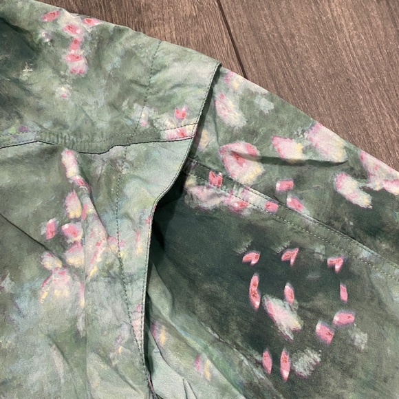 Sweaty Betty Anytime Floral Zip Up Jacket Size 6 - Picture 9 of 13